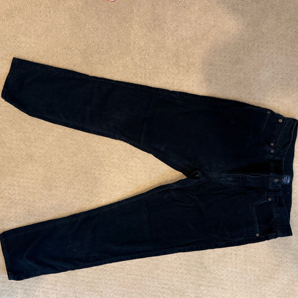 32x30 J. Crew dark Navy Corduroy Pants